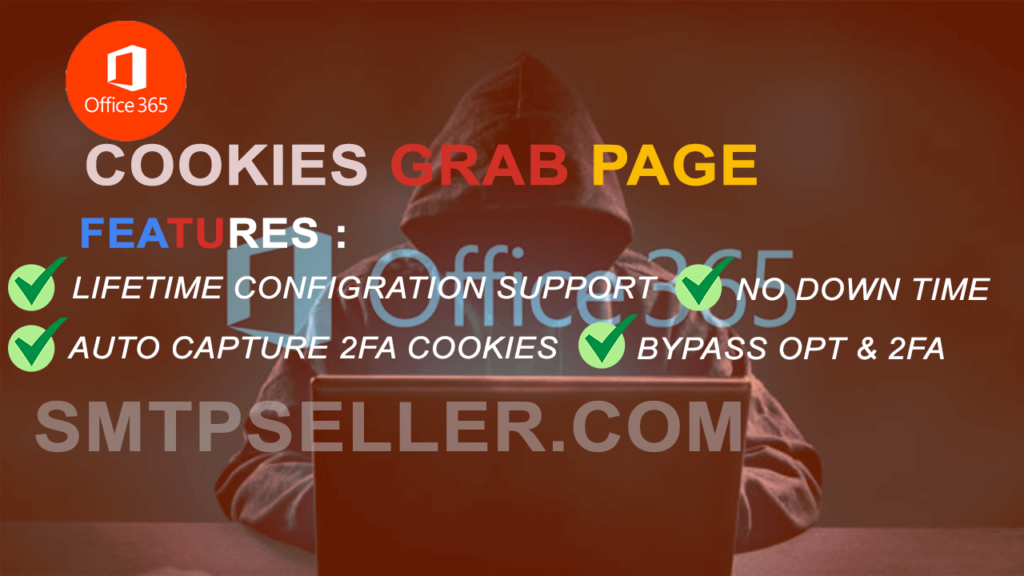 OFFICE 365 cookies grab page by smtpseller.com