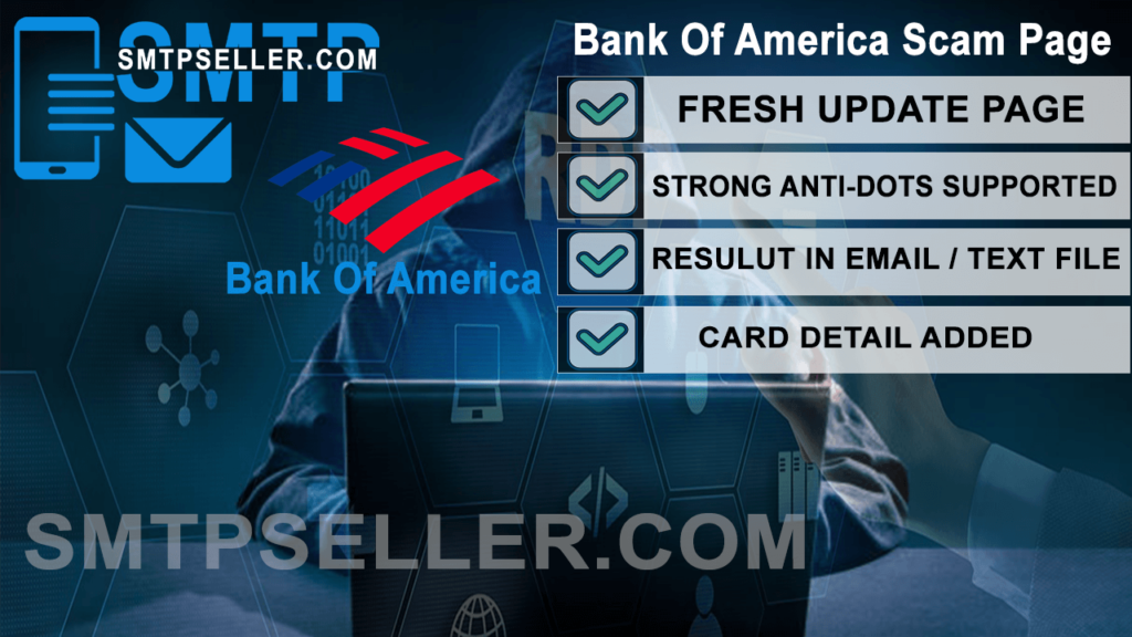 Bank of America Scam Page