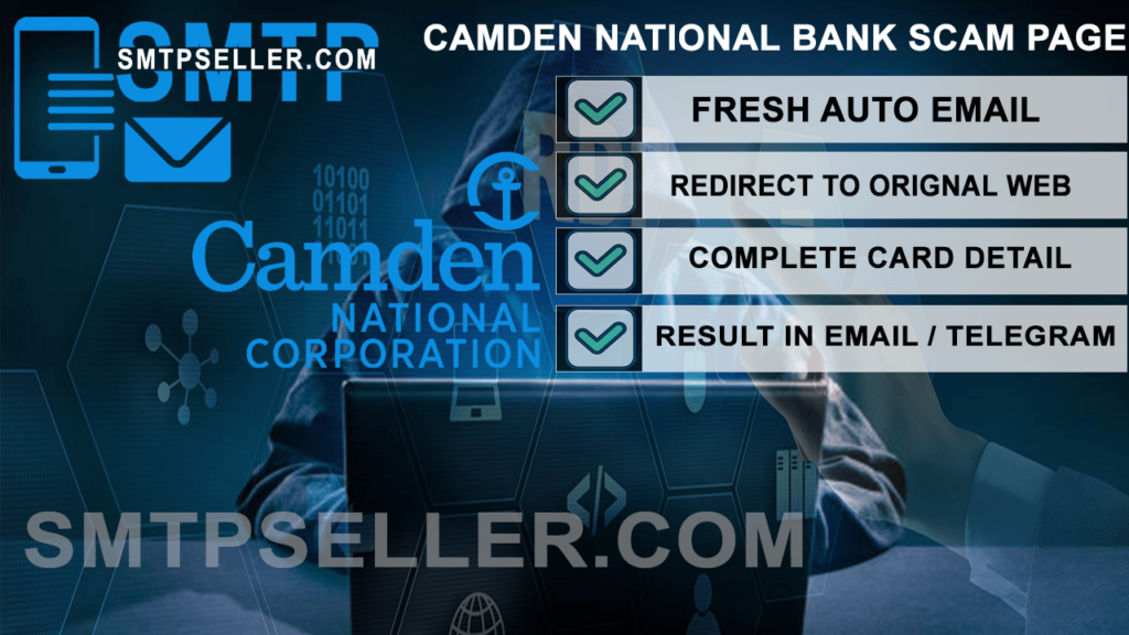 Camden National Bank Scam Page