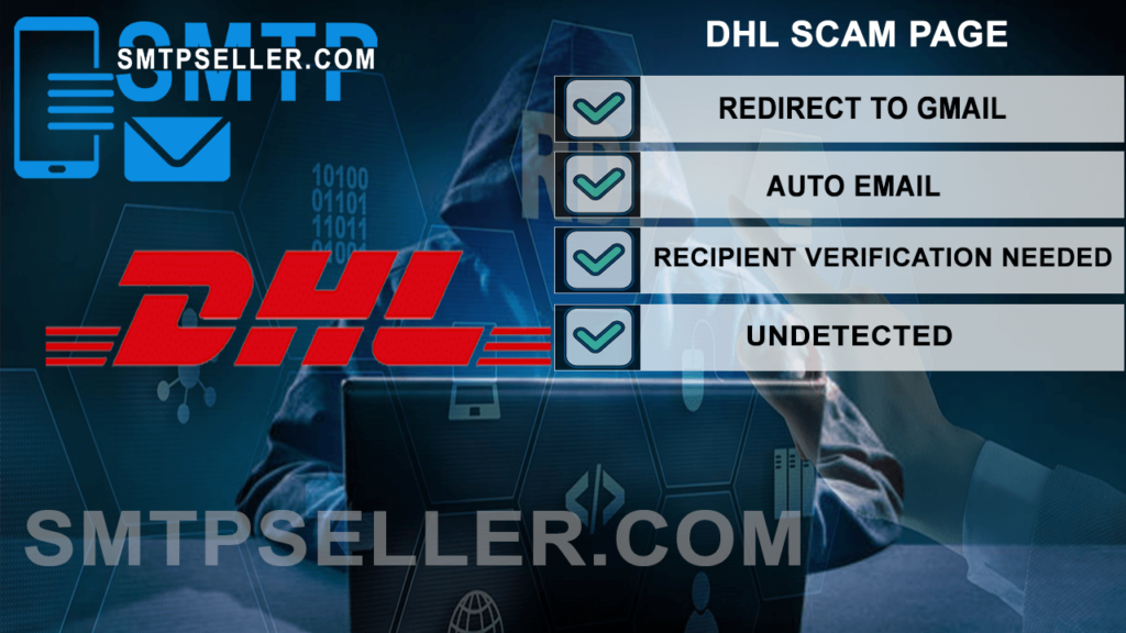DHL Scam Page