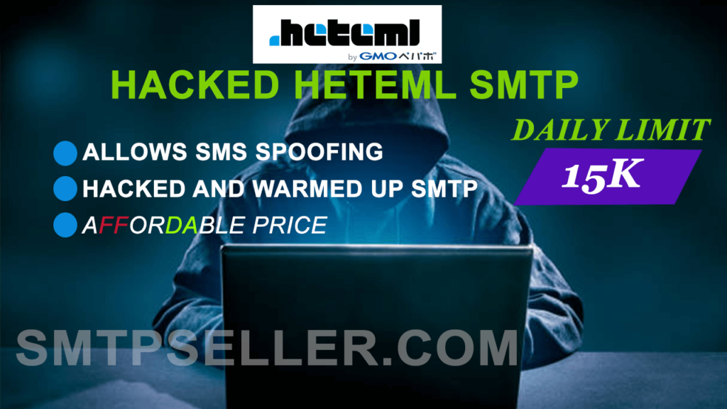 Hacked HETEMEL SMTP | 50k Daily Limit