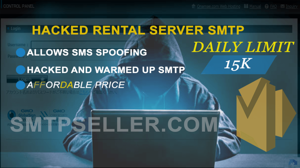 Hacked Rental Server SMTP | 15k Daily Limit Hacked Rental Server SMTP | 15k Daily Limit