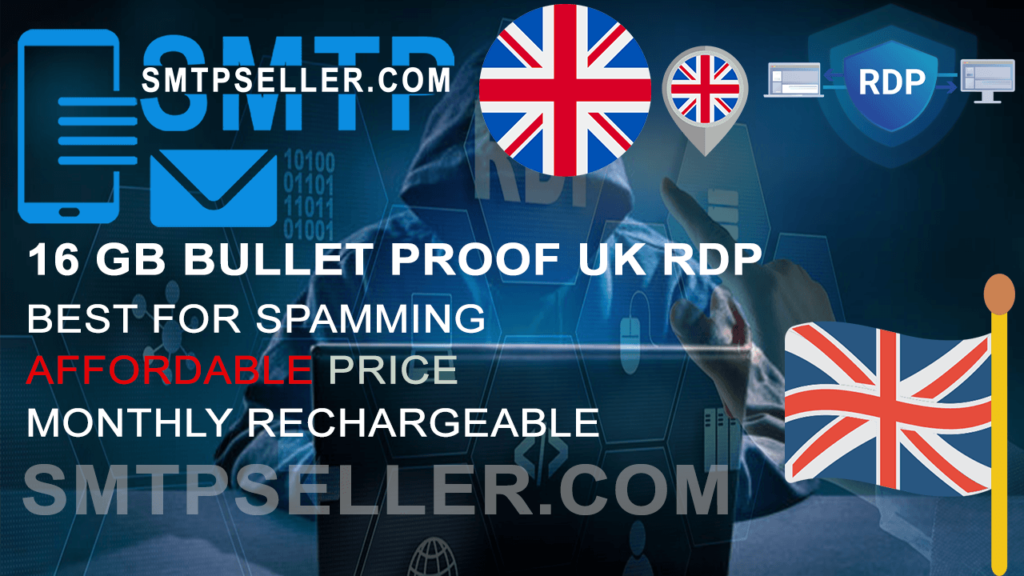 BULLETPROOF RDP 16 GB UK