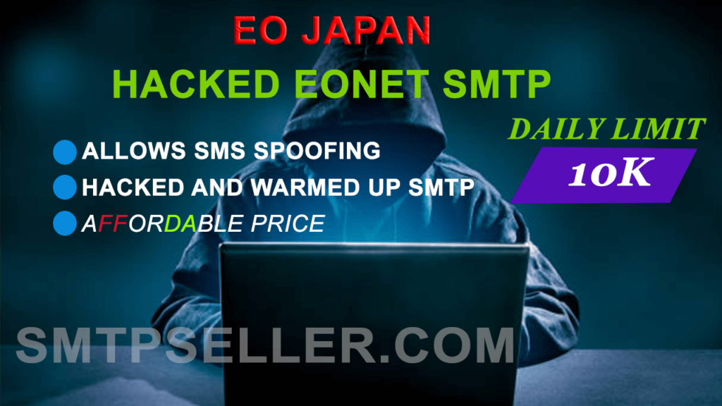 Hacked EONET Japan SMTP | 10k Daily Limit