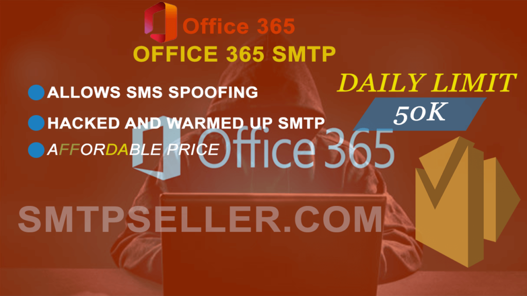 Hacked Office 365 SMTP | 50k Daily Limit