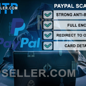 PayPal scam page