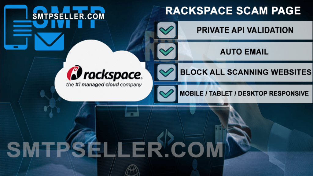 Rackspace Login scam page