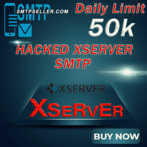 XSERVER Hacked SMTP | Daily Limit of  50,000